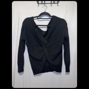 Black old navy off the shoulder sweater